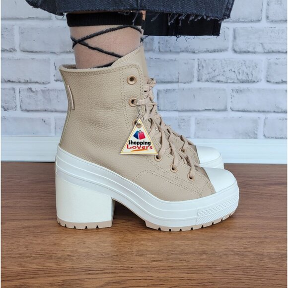 ⭐Converse Chuck 70 De Luxe Weatherized Leather Sz 7.5 Women Shoes Boots A12345C⭐ - Picture 2 of 13